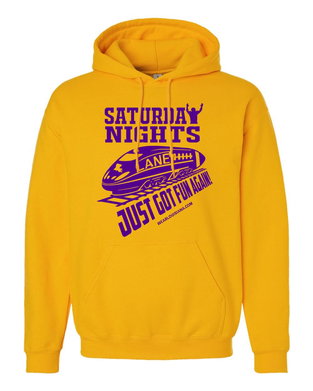 Lane Train Gold Hoodie