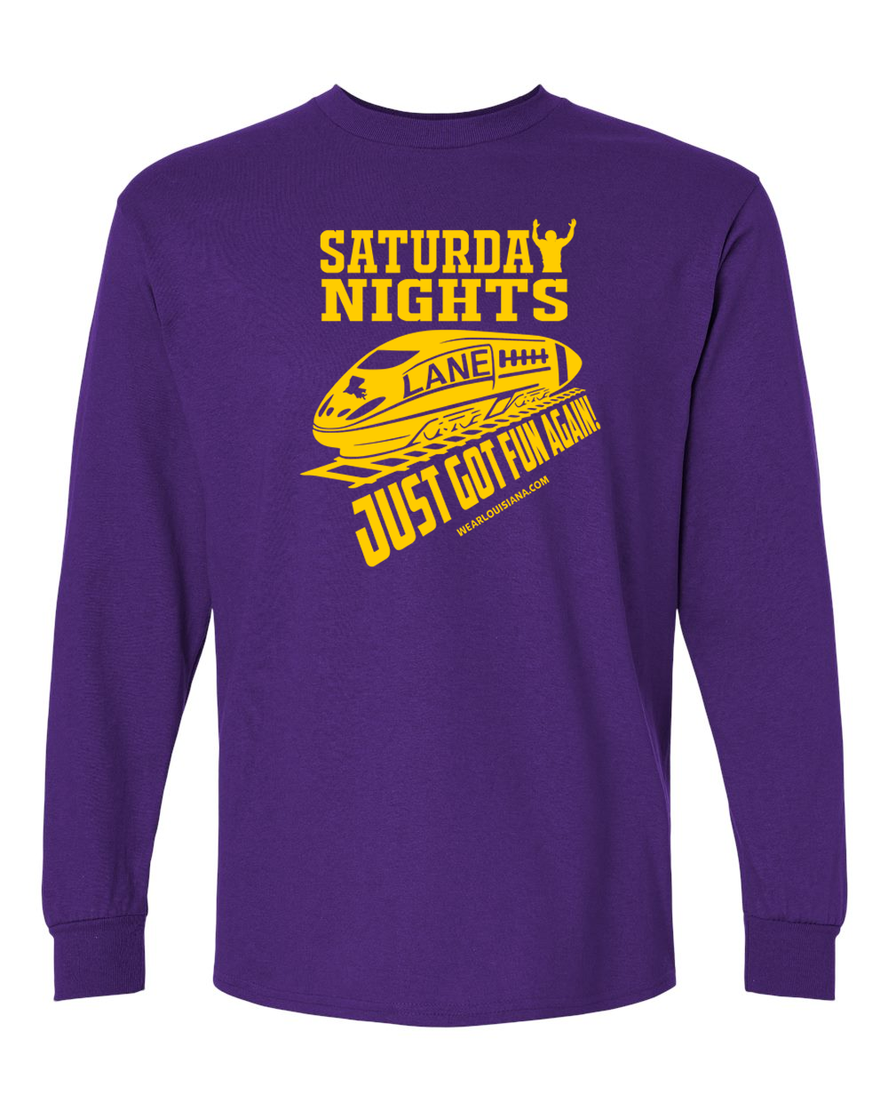 Lane Train Purple Longsleve