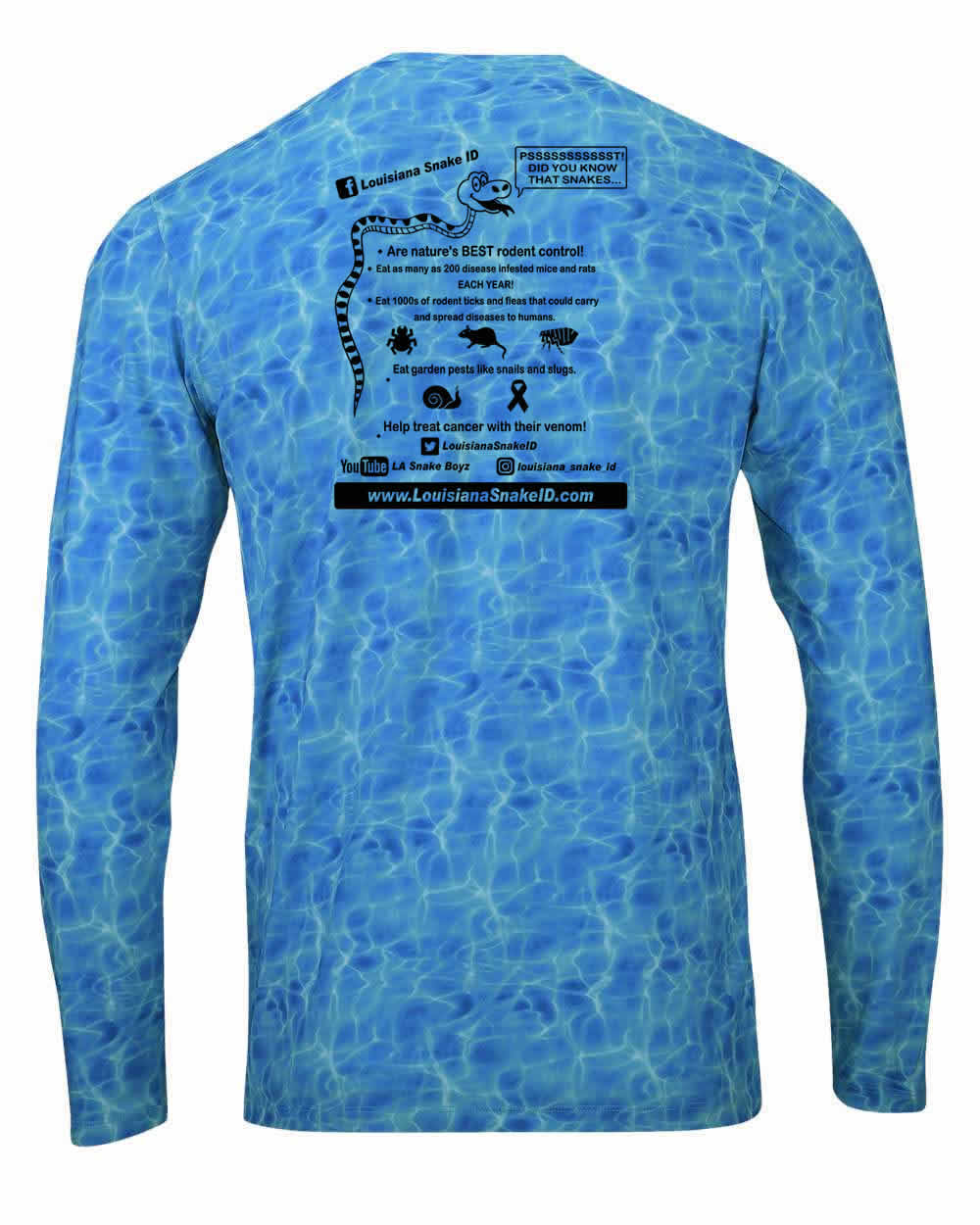 Snake Life: Blue Water Long Sleeve