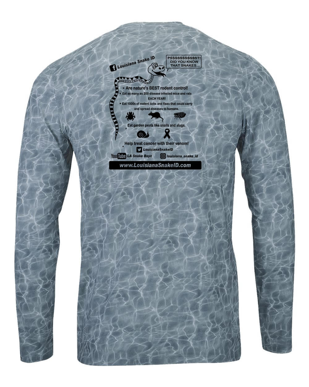 Snake Life: Dark Water Long Sleeve