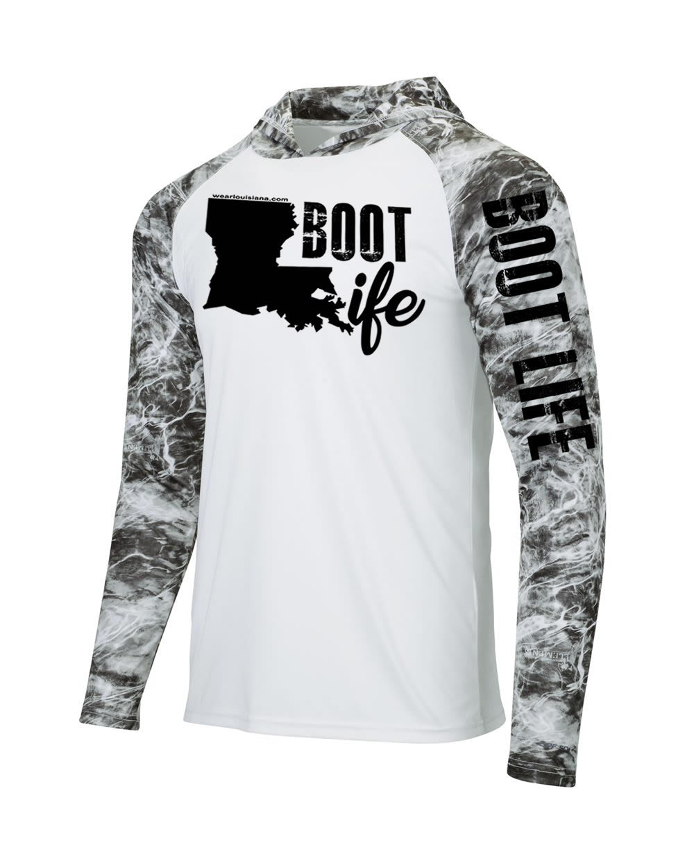 Boot Life: Polyester Manta Hooded Long Sleeve
