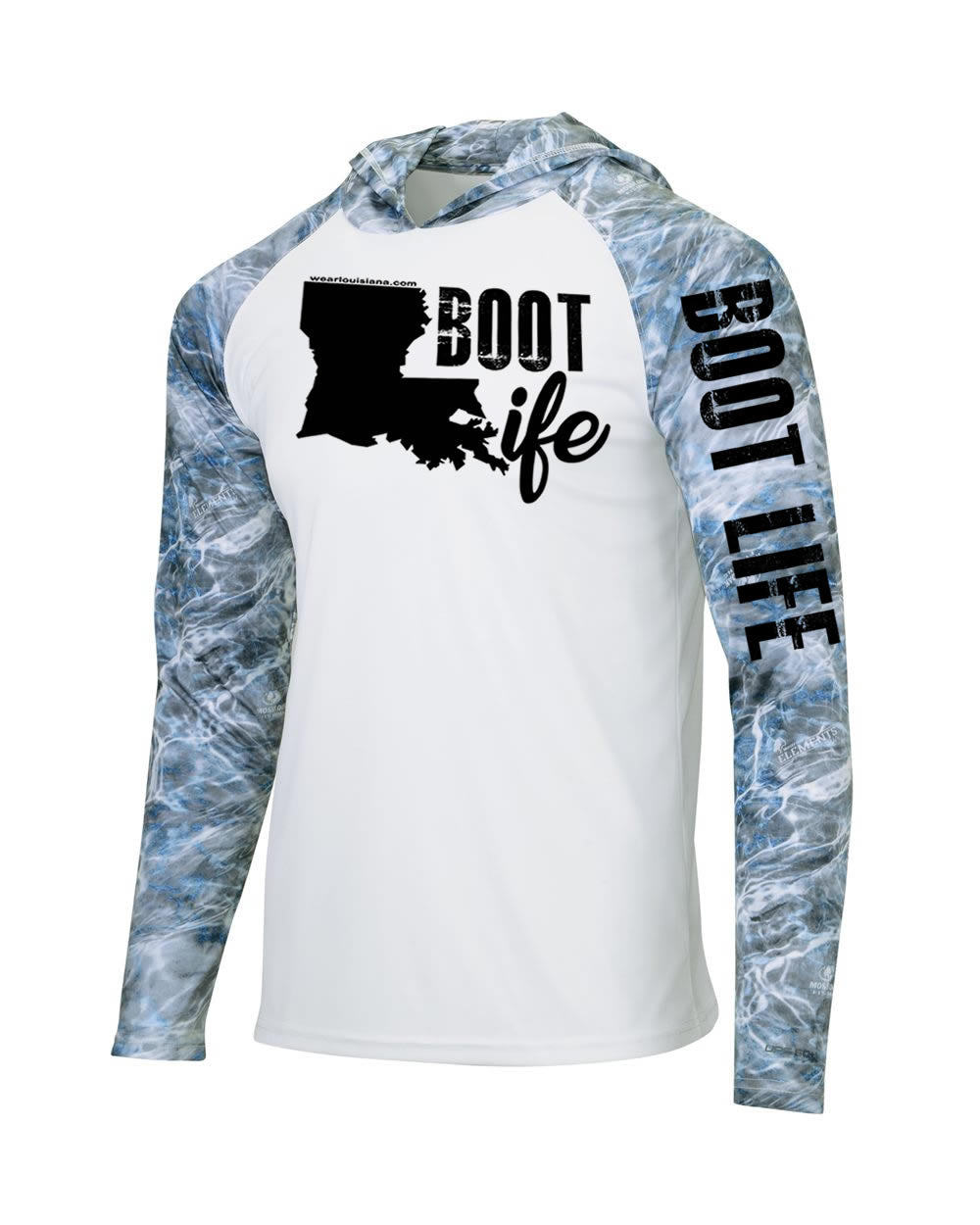 Boot Life: Polyester Steelhead Hooded Long Sleeve