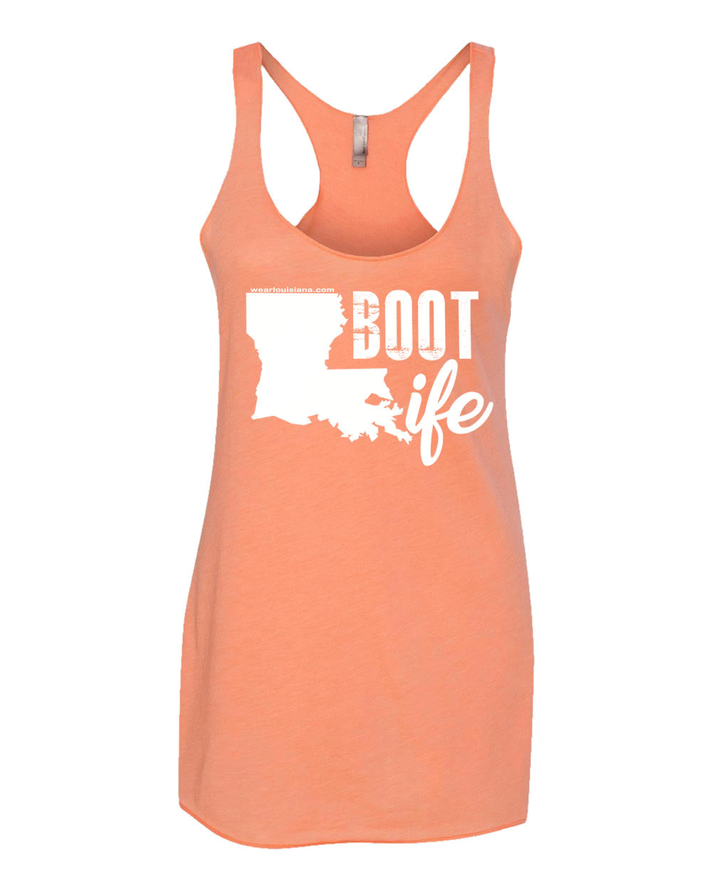 Oragne Women's Tank: Boot Life