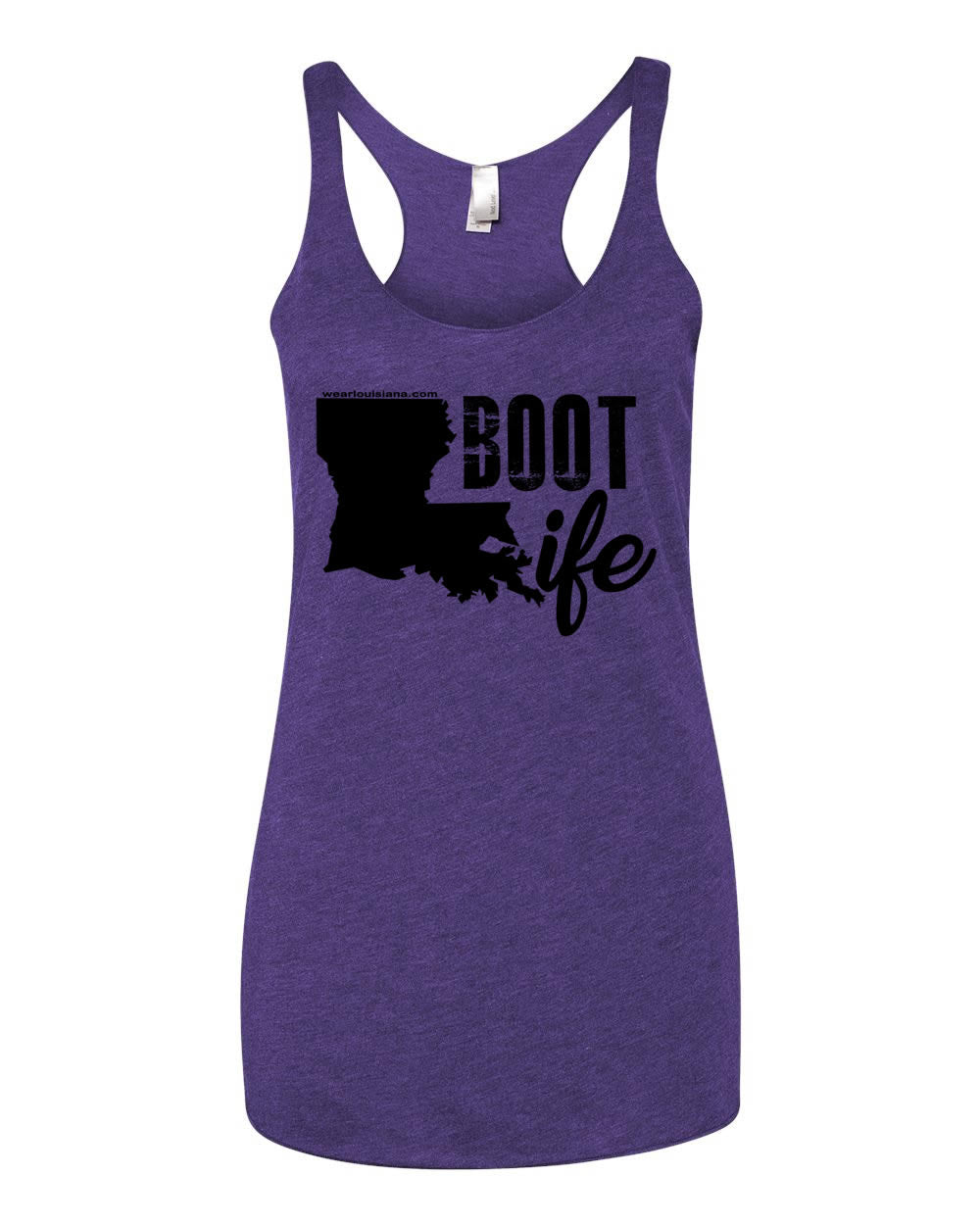 Purple Women's Tank: Boot Life