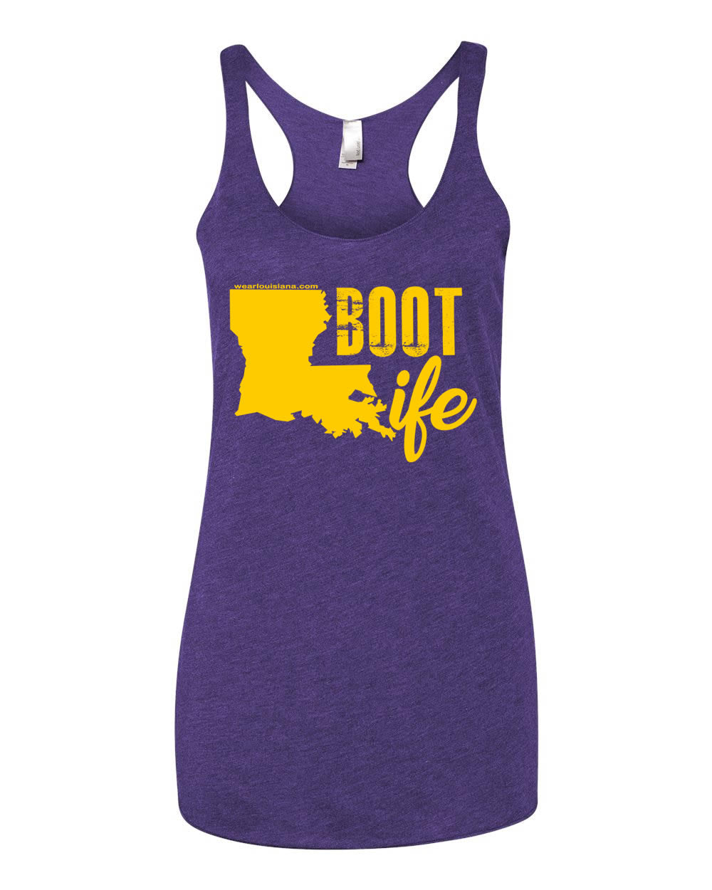 Purple Women's Tank: Boot Life