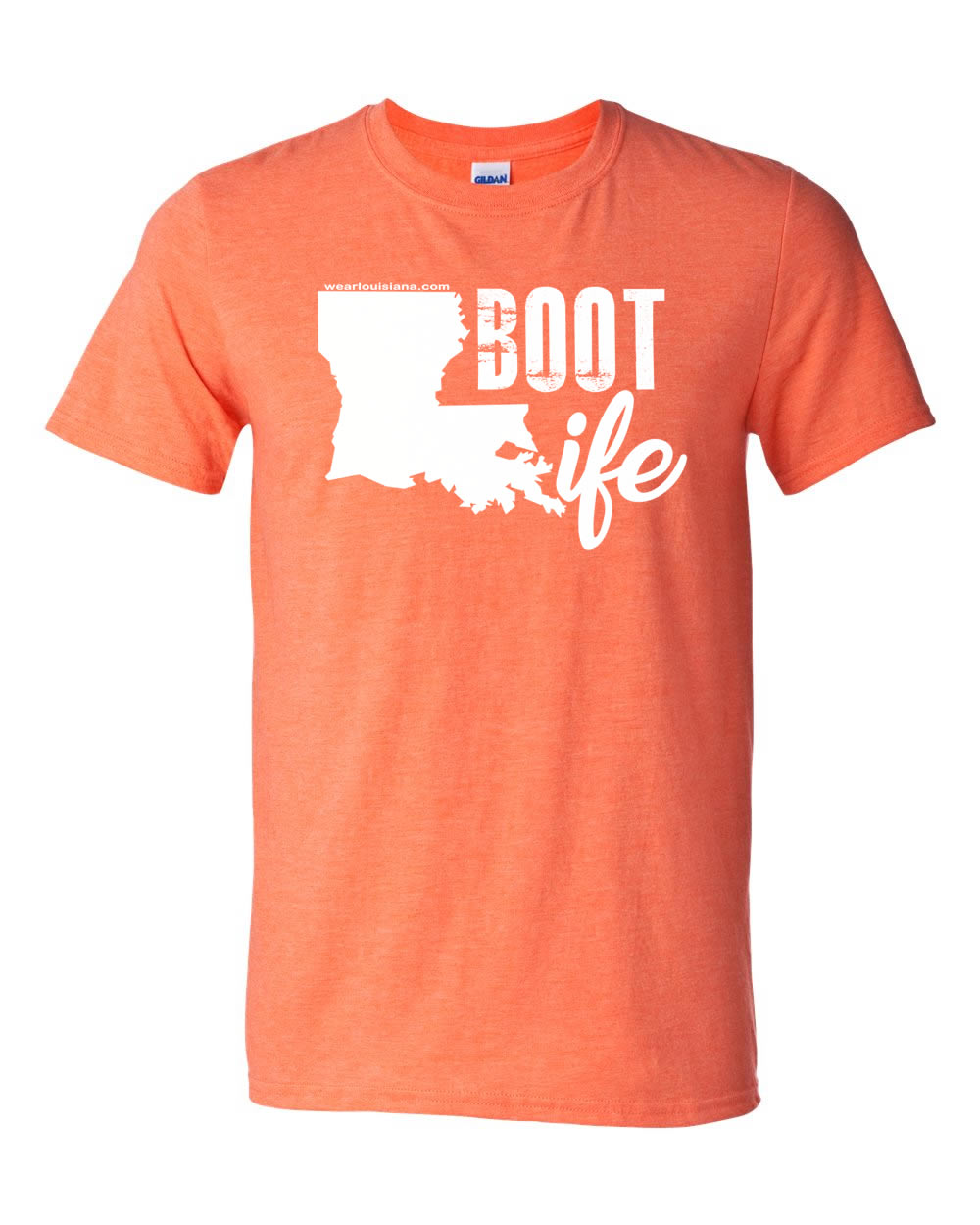 Boot Life Orange Shirt