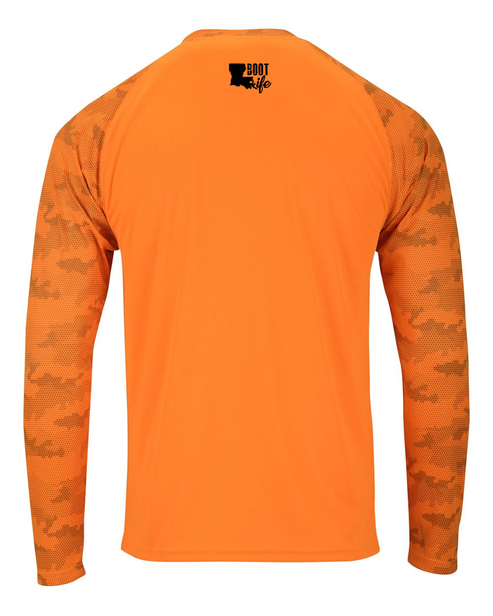 Orange Camo Long Sleeve: Boot Life