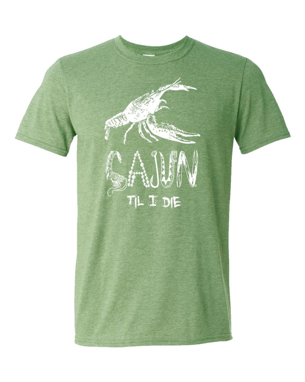 Military Green: Cajun Til I Die