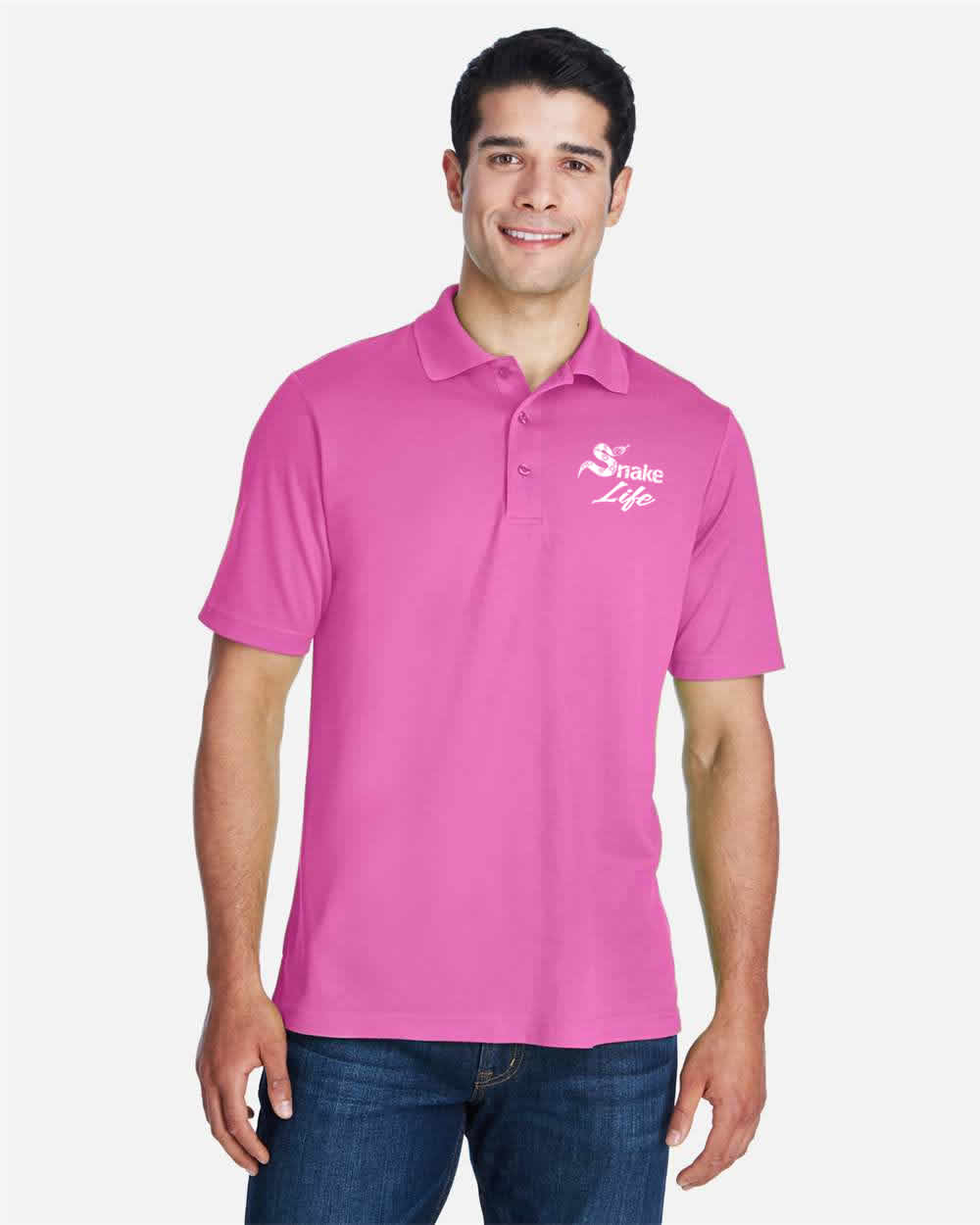 Snake Life: Pink Polo