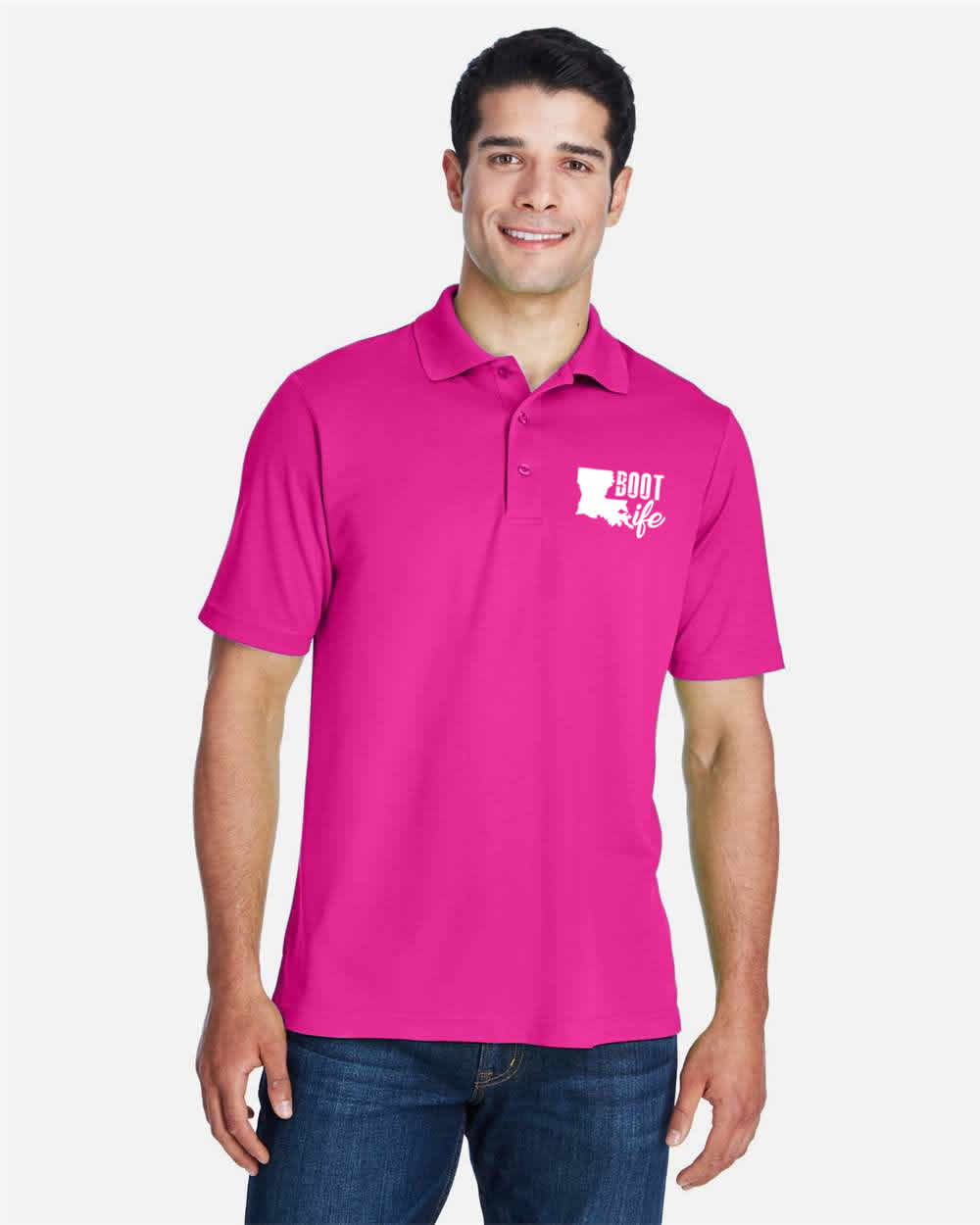 Boot Life: Magenta Polo