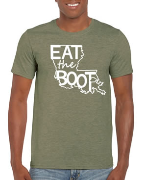 Eat The Boot: Military green