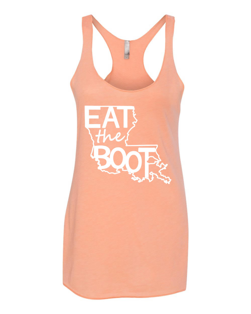 Oragne Women's Tank: Eat the Boot