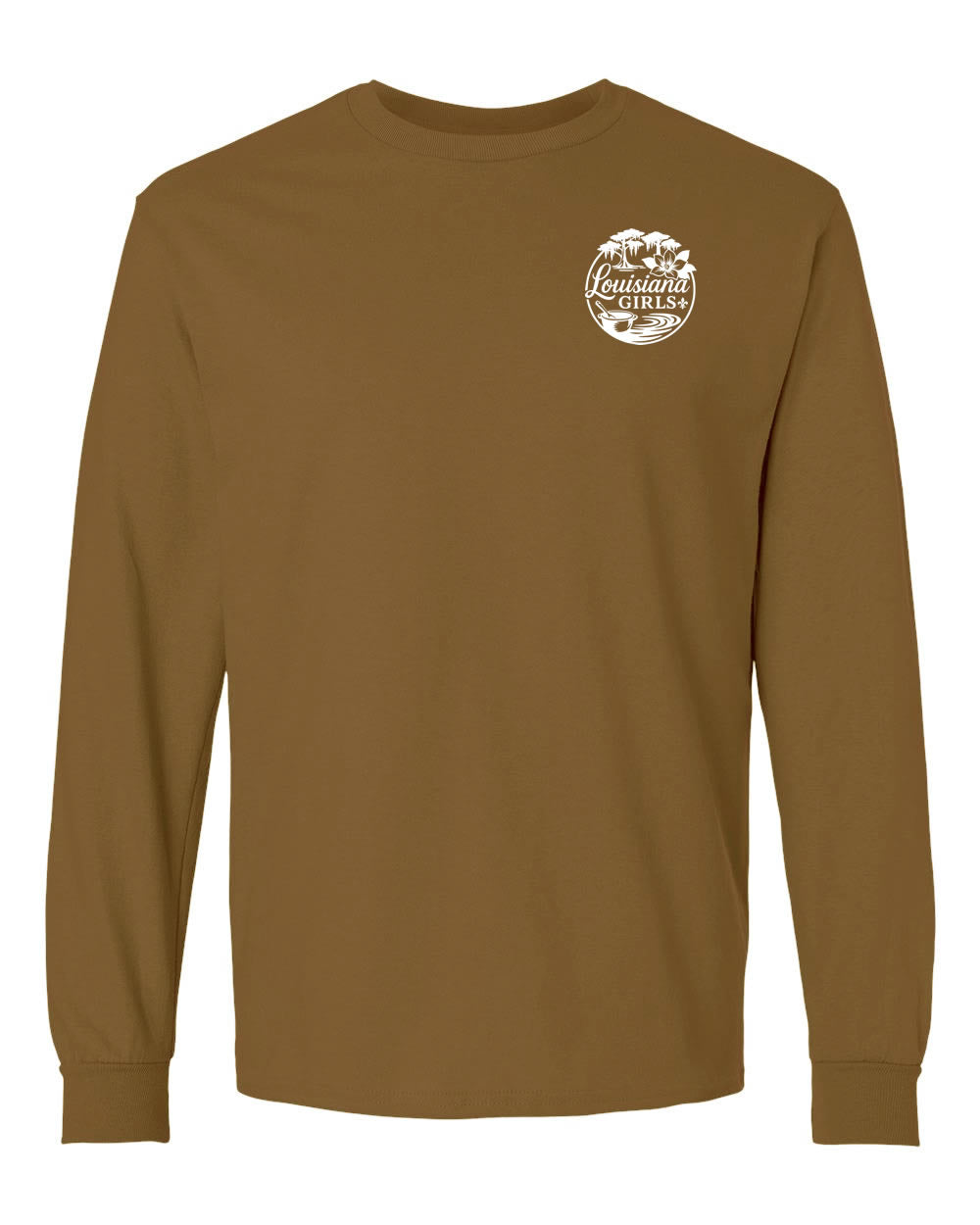Louisiana Girls: Gumbo Weather Longsleeve Brown