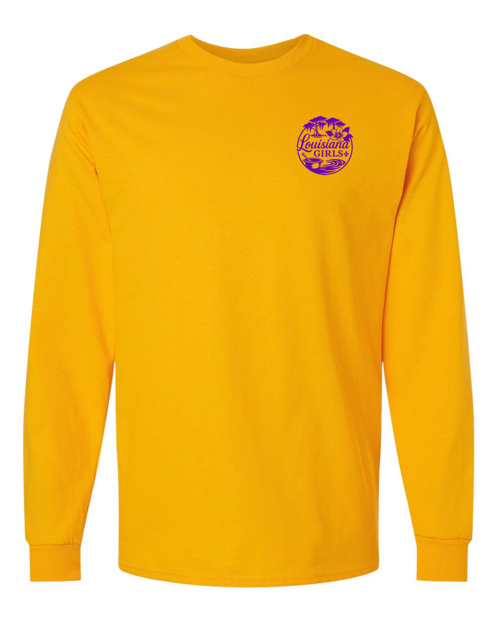 Louisiana Girls: Sac-Au-Lait & Backstrap Longsleeve Gold