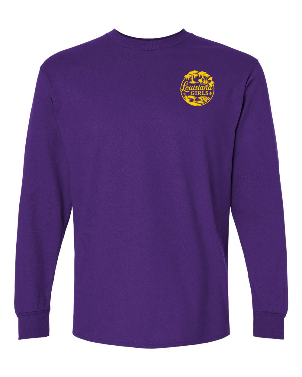 Louisiana Girls: Sac-Au-Lait & Backstrap Longsleeve Purple