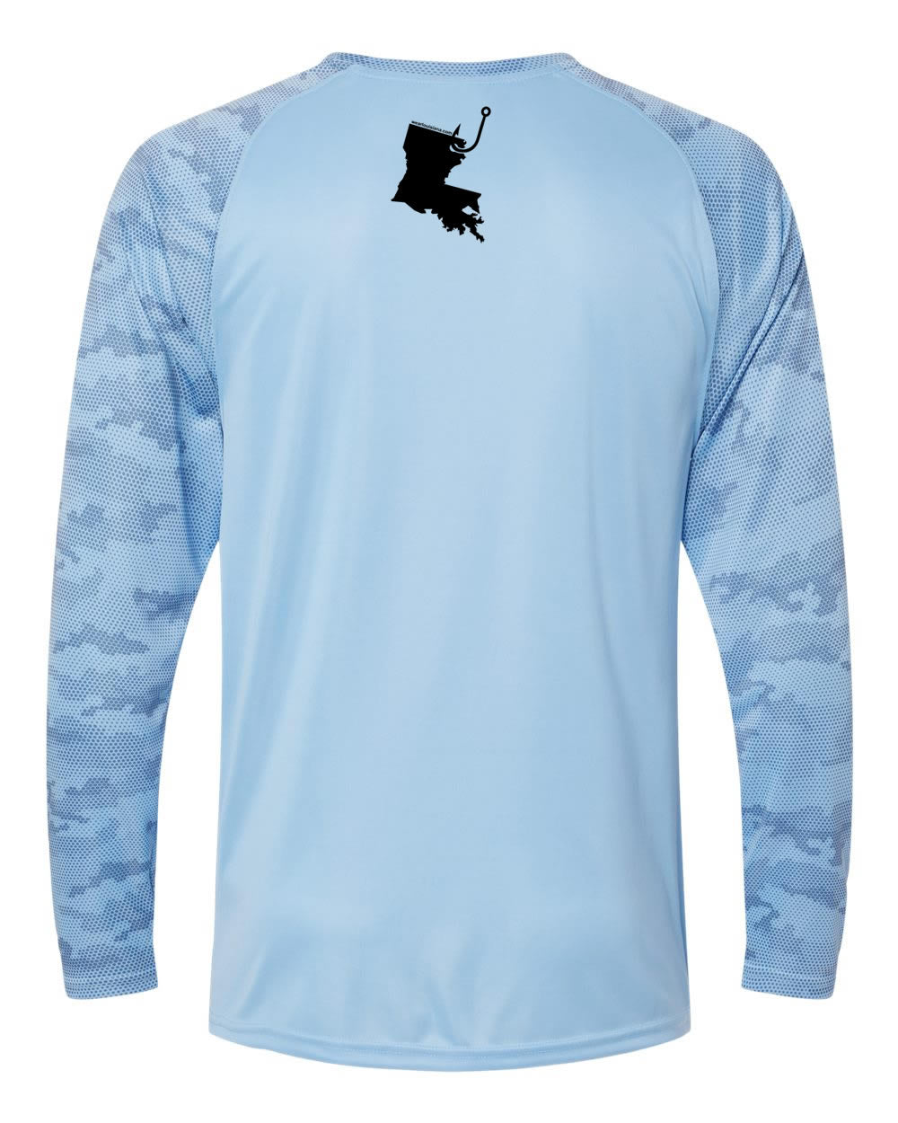 Blue Long Sleeve: Hooked on Louisiana