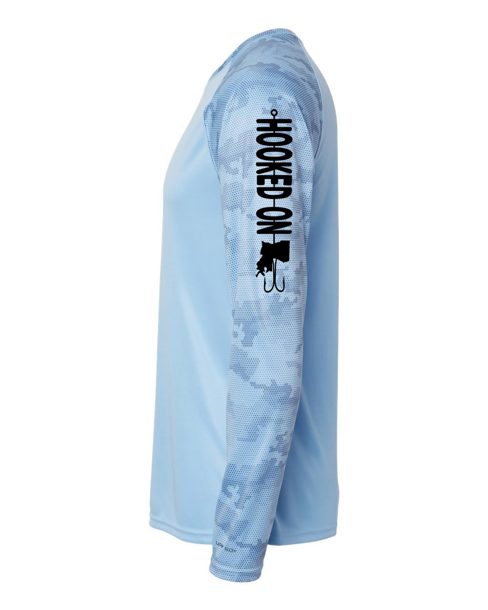 Blue Long Sleeve: Hooked on Louisiana