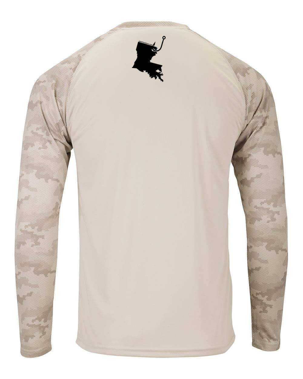 Sand Long Sleeve: Hooked on Louisiana