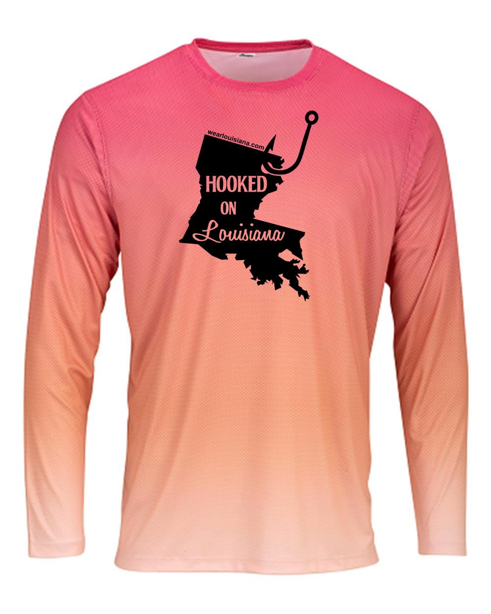 Sunset Long Sleeve: Hooked on Louisiana