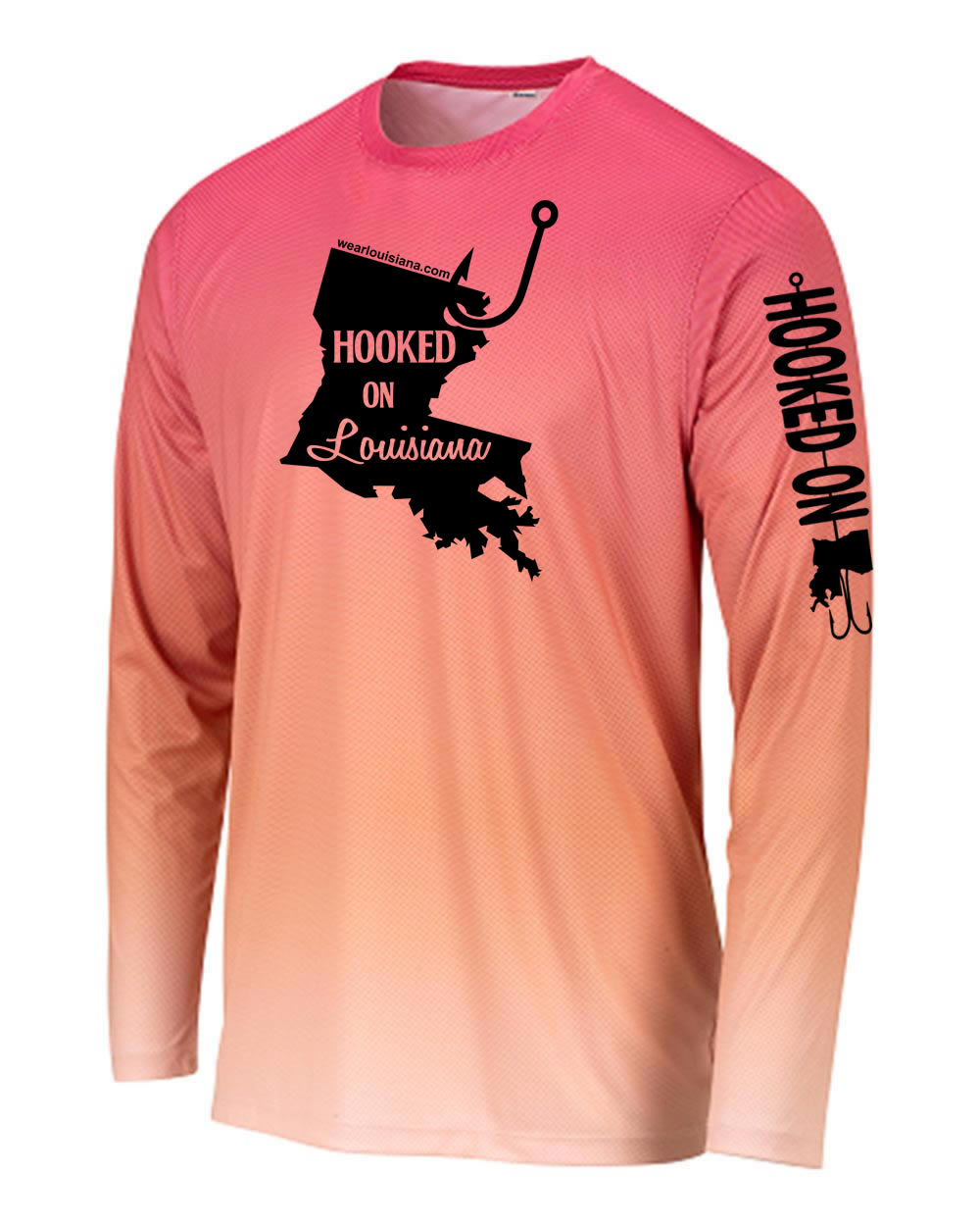 Sunset Long Sleeve: Hooked on Louisiana