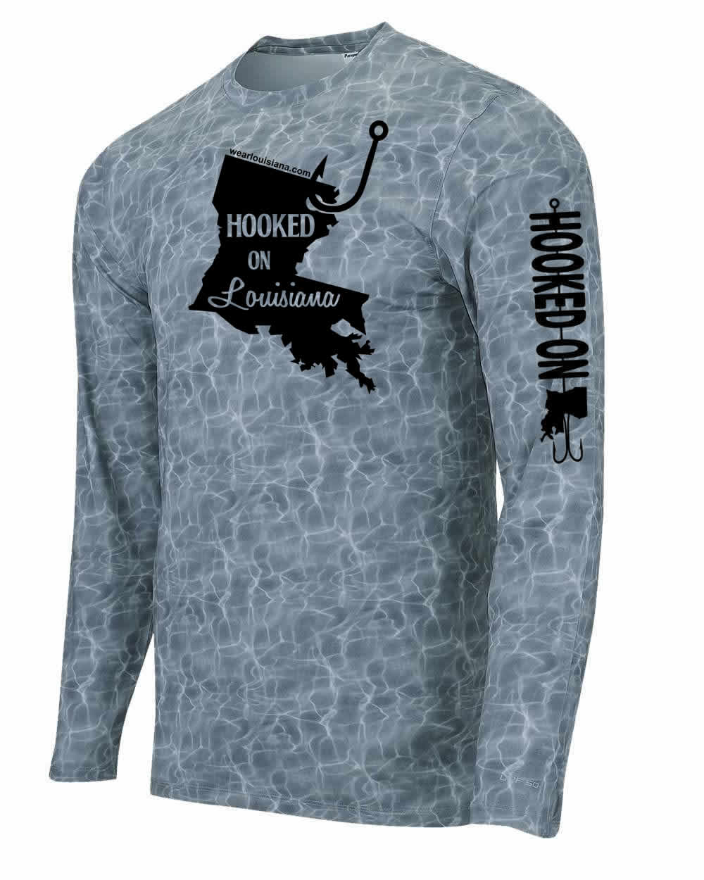 Dark Water Long Sleeve: Hooked on Louisiana