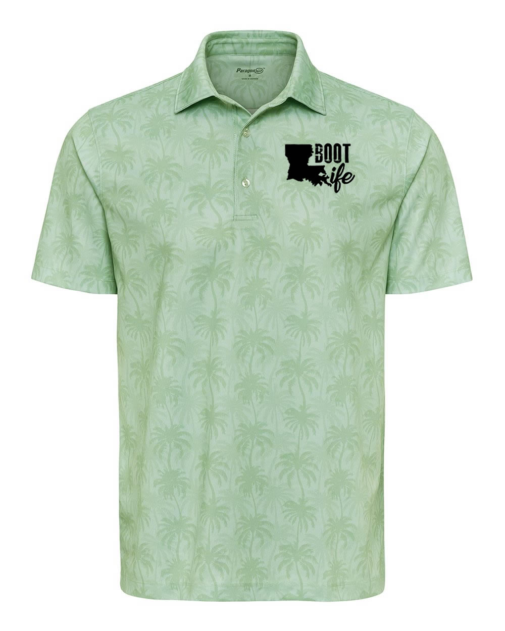 Boot Life: Green Palm Trees Polo