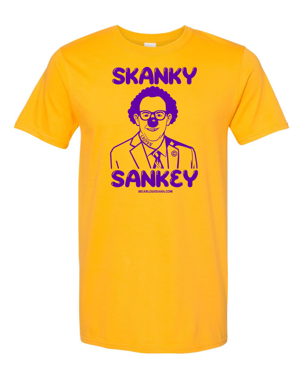 Skanky Sankey Gold Tee