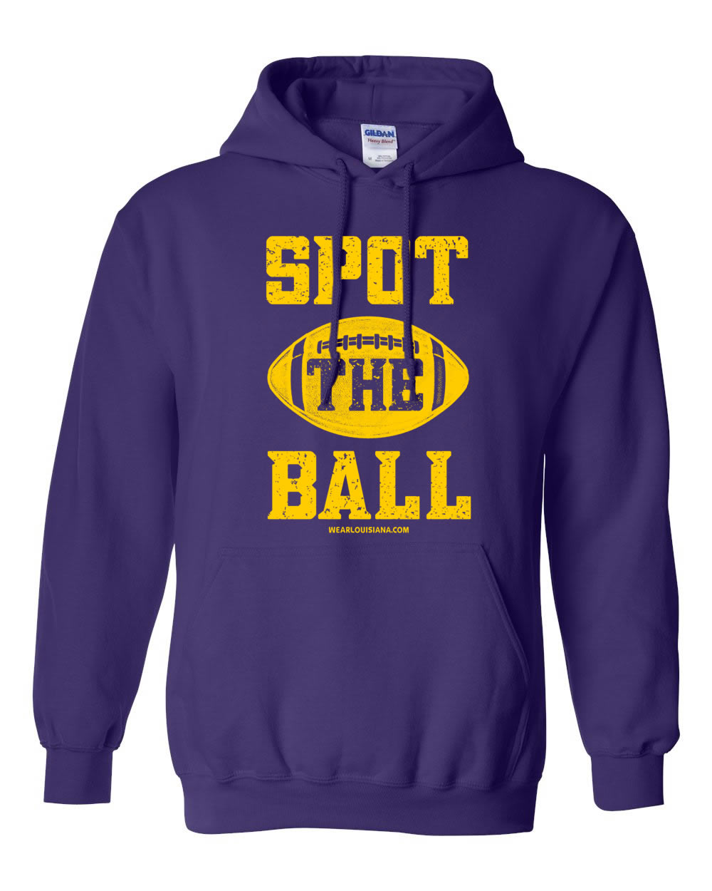 Spot The Ball Purple Hoodie