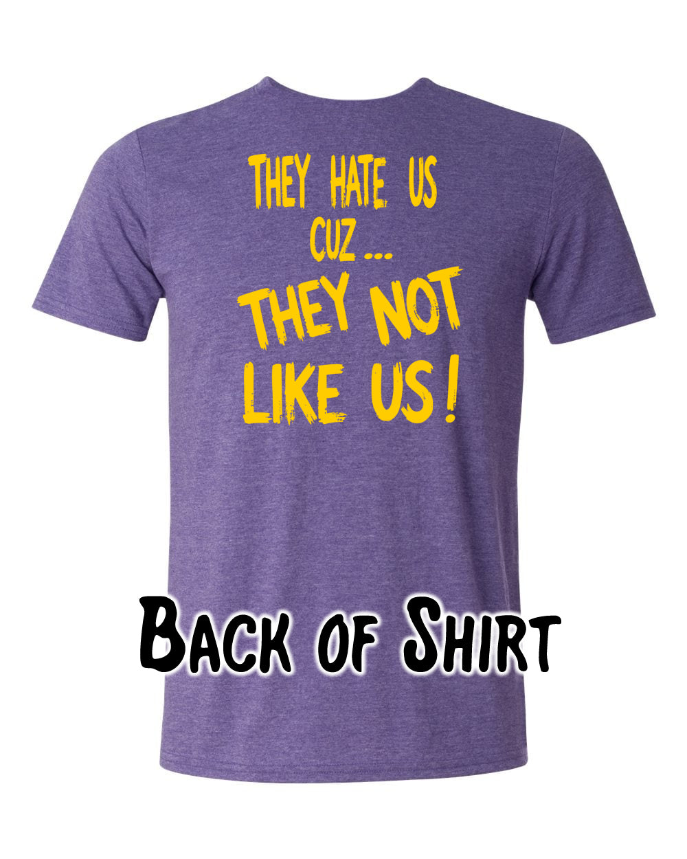 Villains Run The Bayou Purple Tee