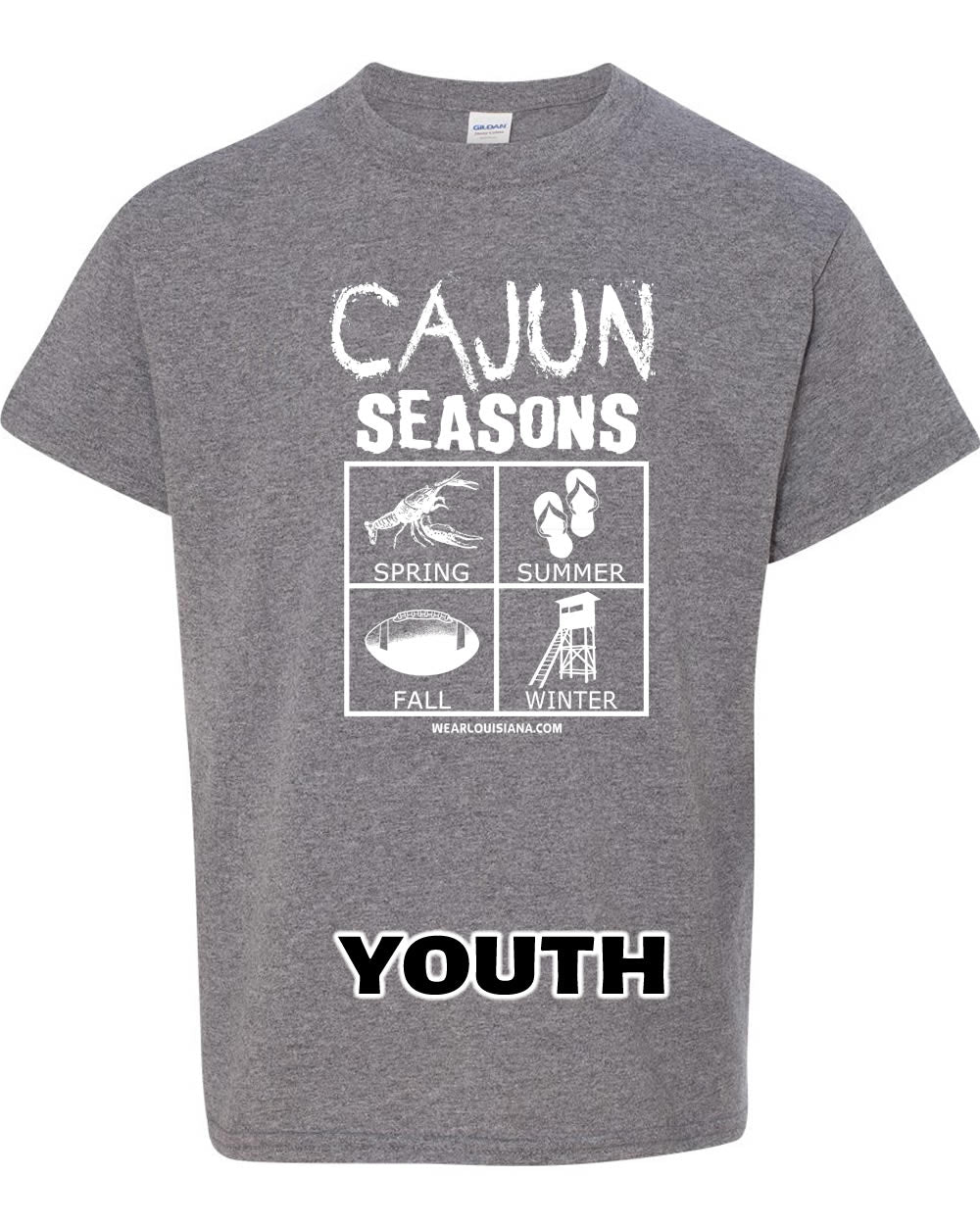 YOUTH Cajun Seasons Tee