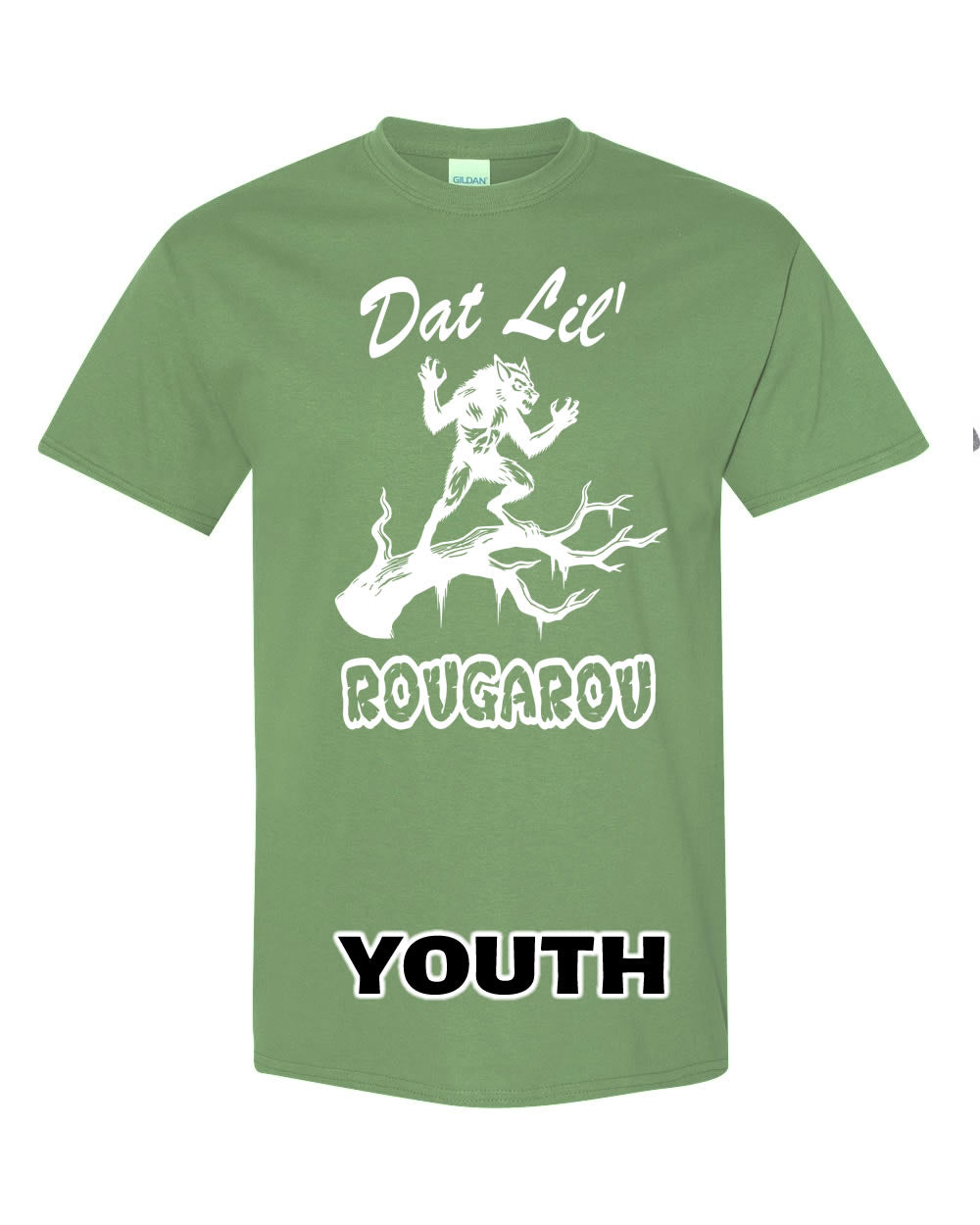 YOUTH Military Green Rougaroux Tee