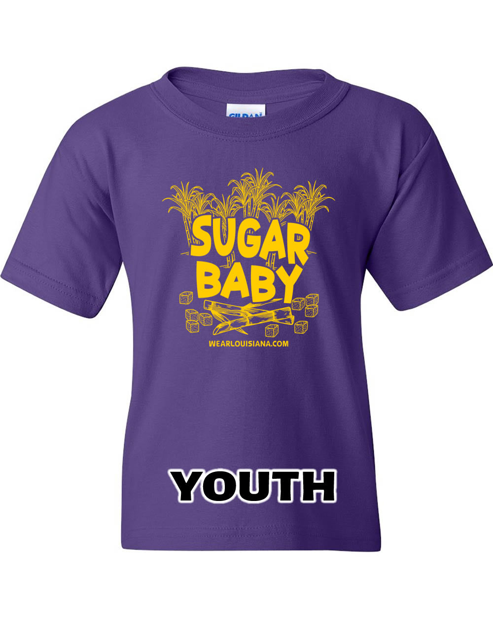Youth Purple Sugar Baby Tee