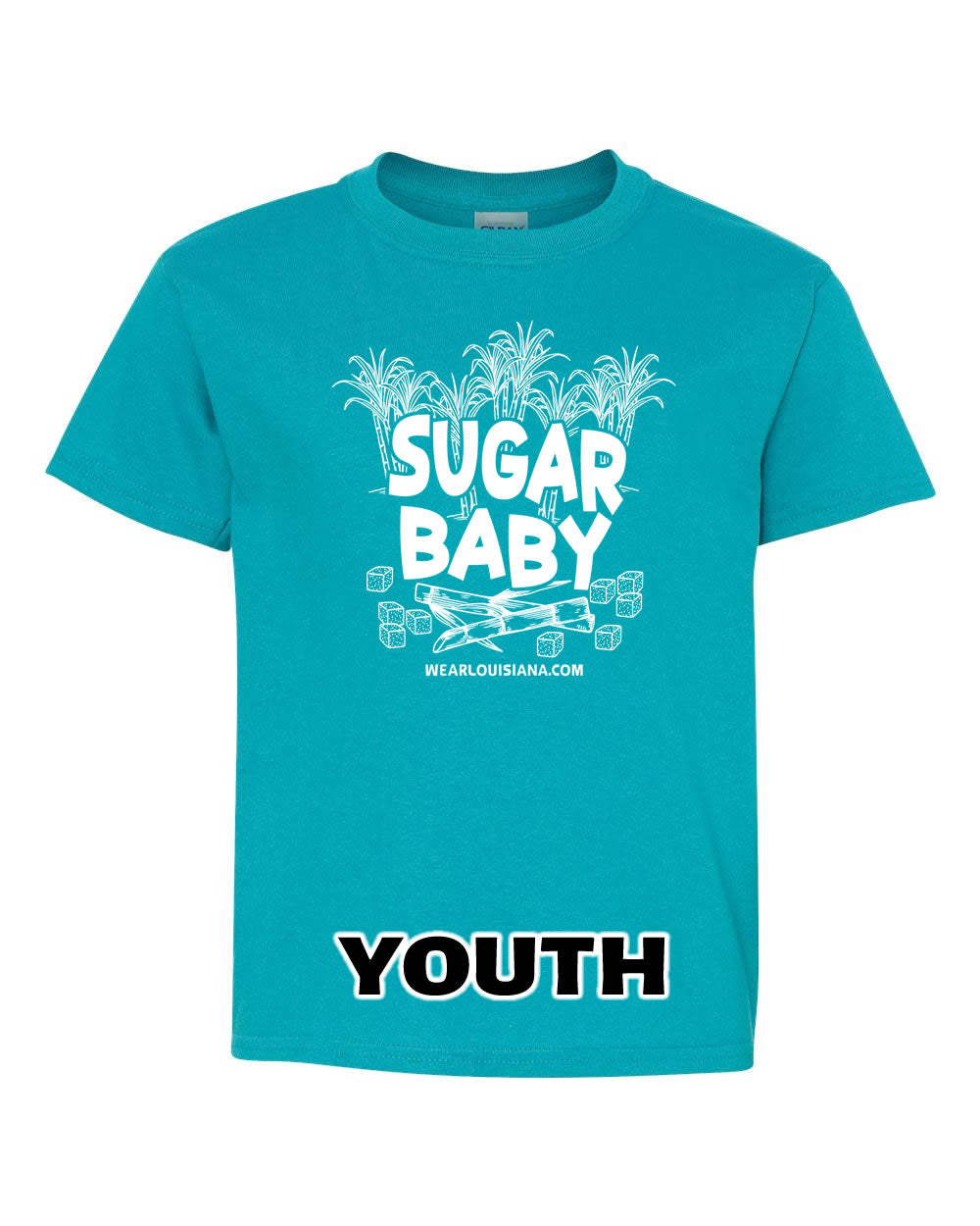 YOUTH Tropical Blue Sugar Baby Tee