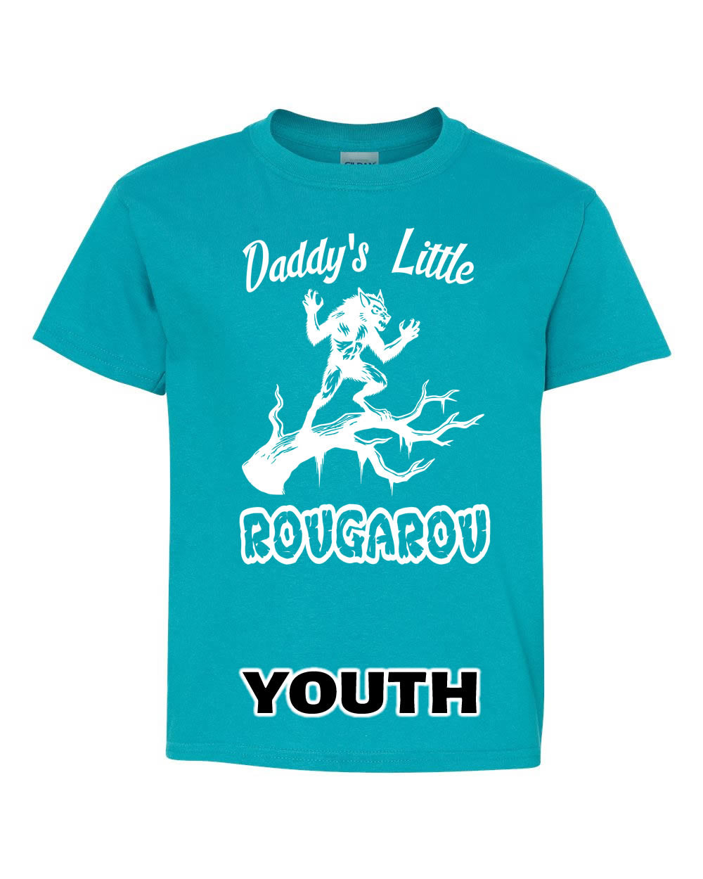 YOUTH Tropical Blue Daddy's Rougarou Tee