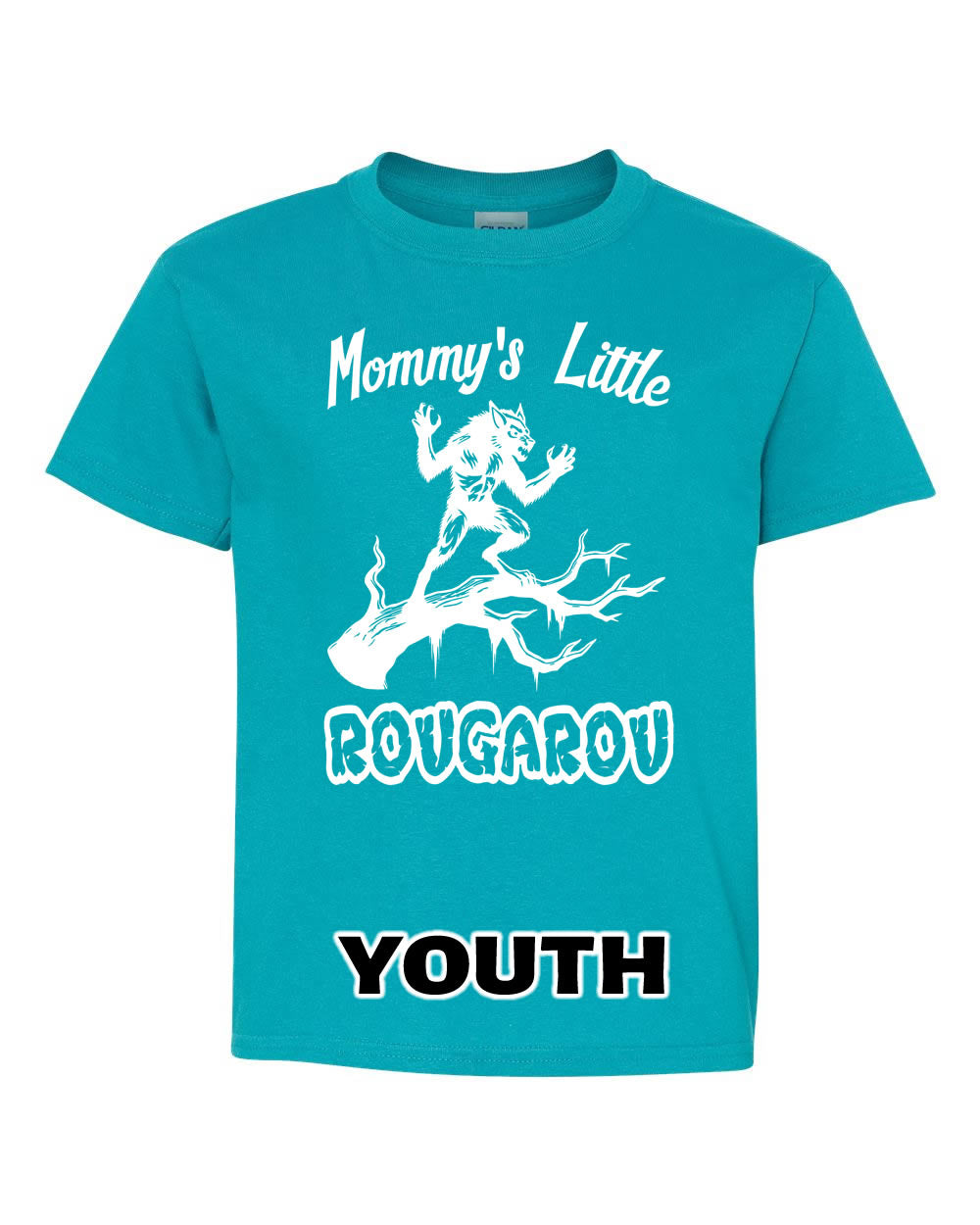 YOUTH Tropical Blue Mommy's Rougarou Tee