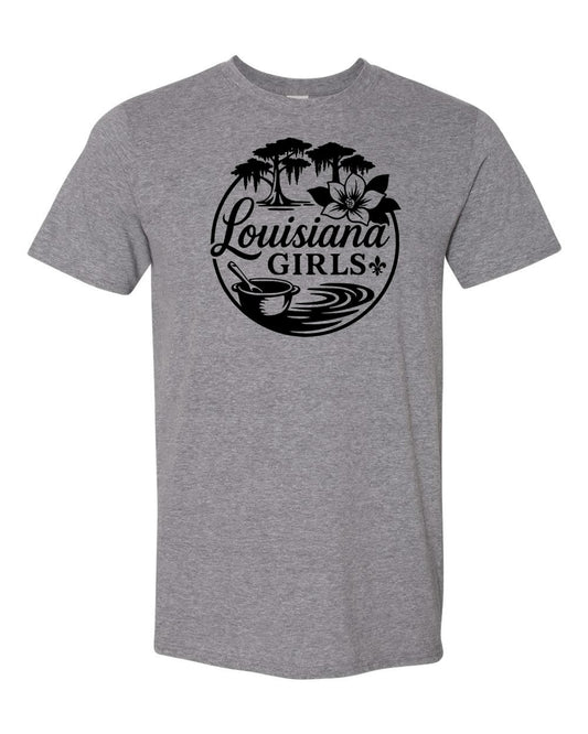 Louisiana Girls: Dark Heather Shirt