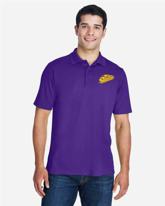 LANE TRAIN Purple Golf Polo Shirt