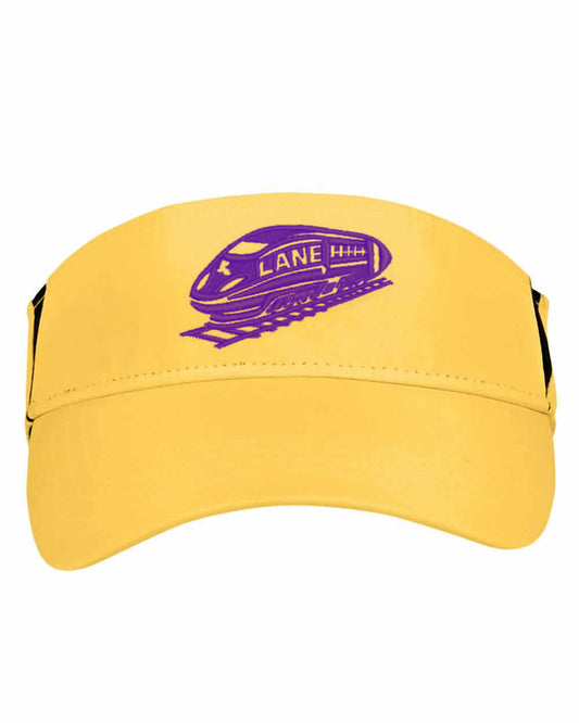 LANE TRAIN Yellow Visor