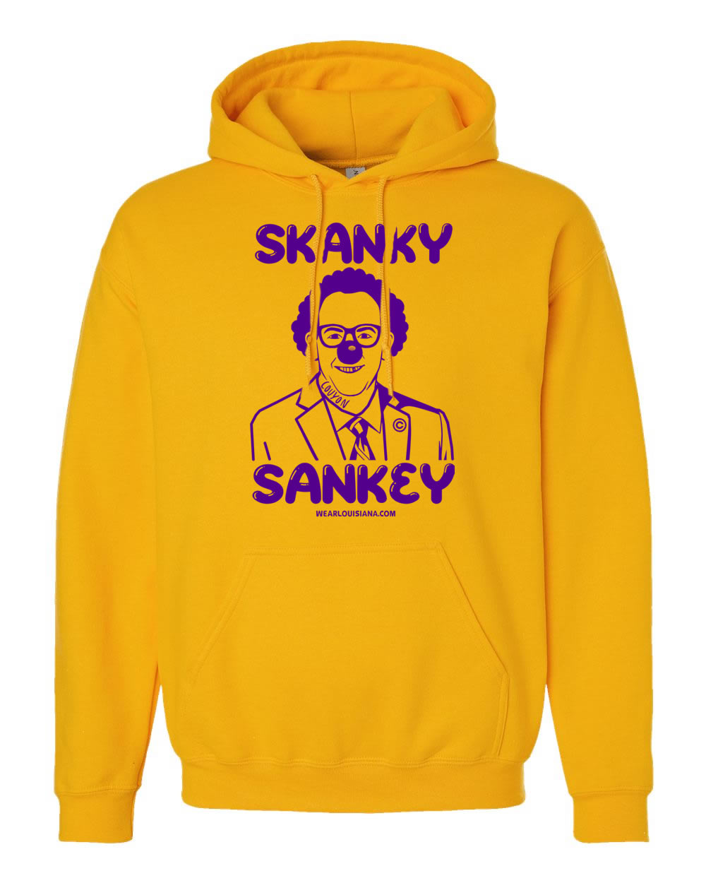 Skanky Sankey Gold Hoodie