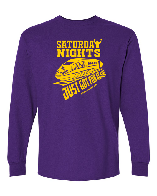 Lane Train Purple Longsleve