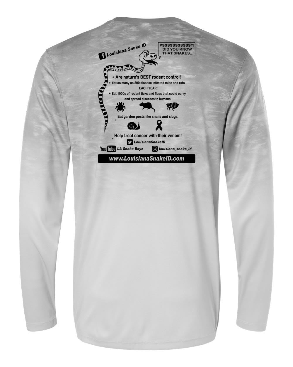 Snake Life: Aluminum Fade Long Sleeve