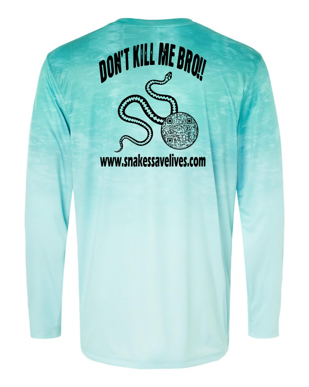 Snake Life: Aqua Long Sleeve
