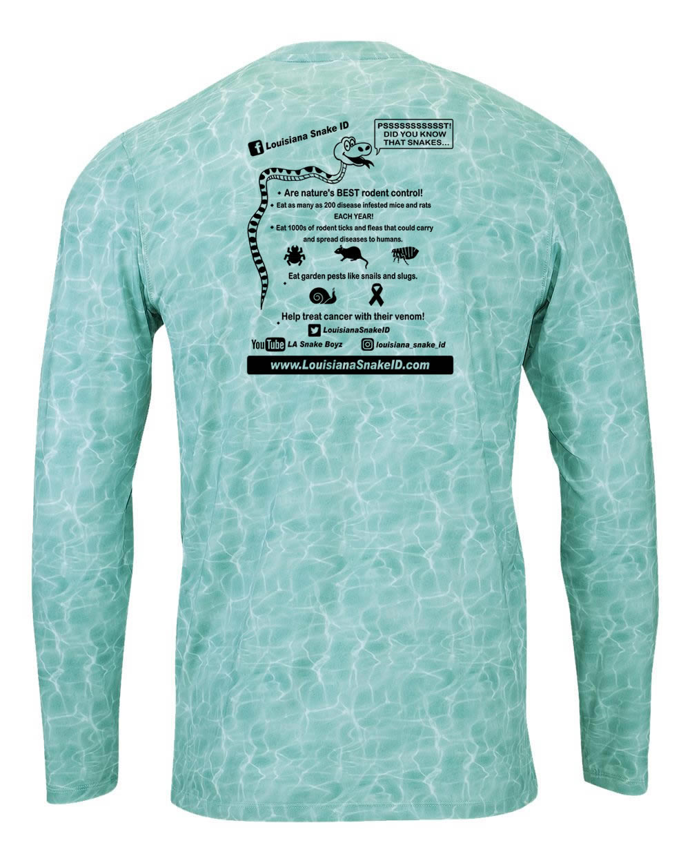 Snake Life: Emerald Water Long Sleeve