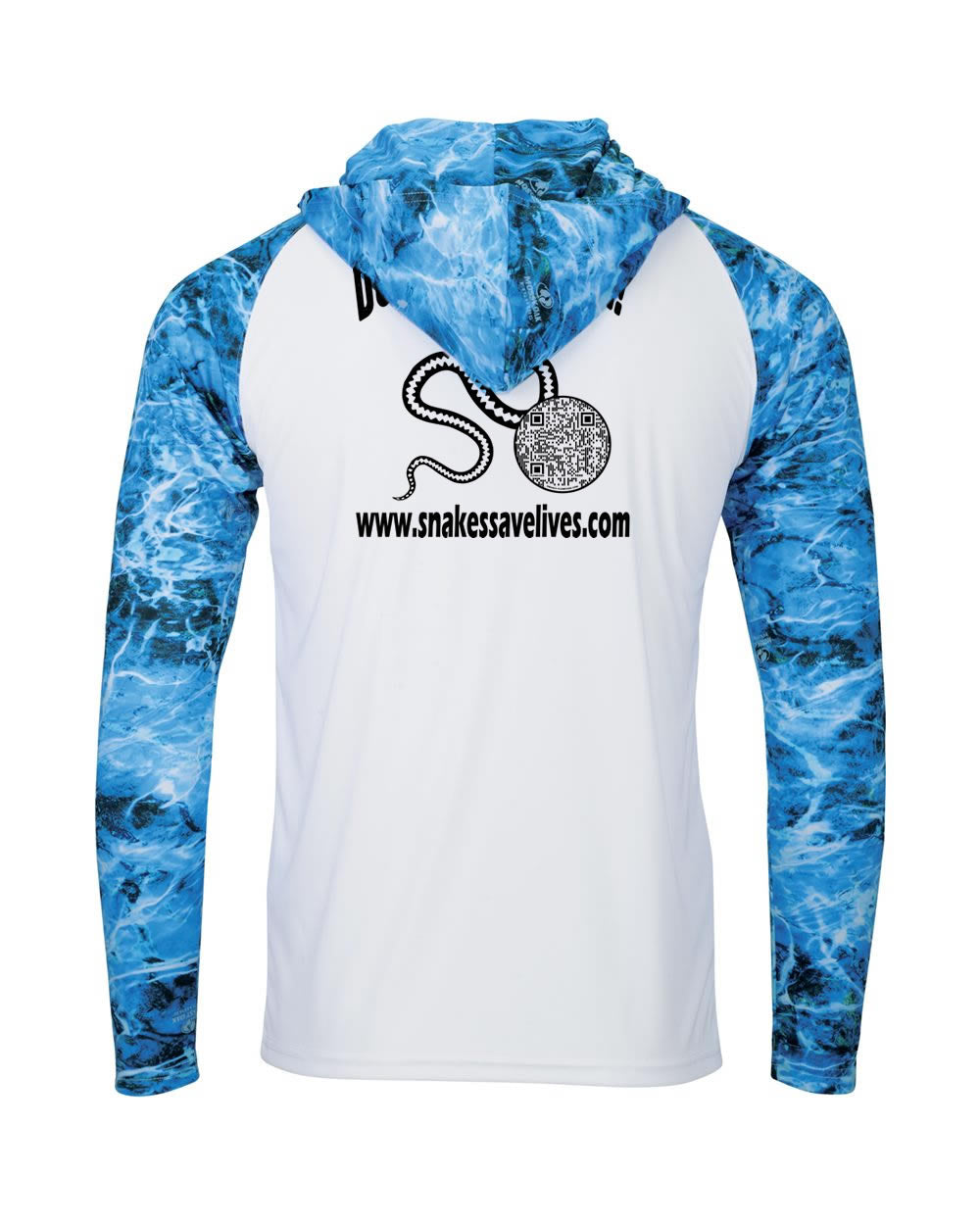 Snake Life: Polyester Nautica Hooded Long Sleeve