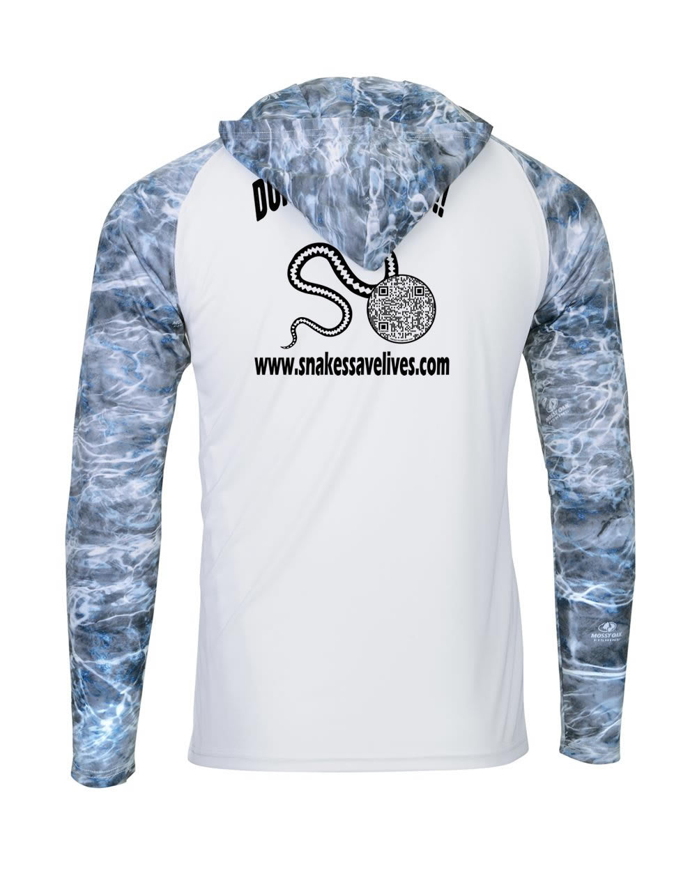Snake Life: Polyester Steelhead Hooded Long Sleeve