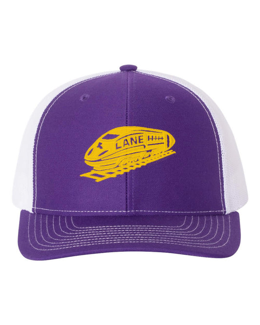 LANE TRAIN Purple & White Richardson 112 Hat