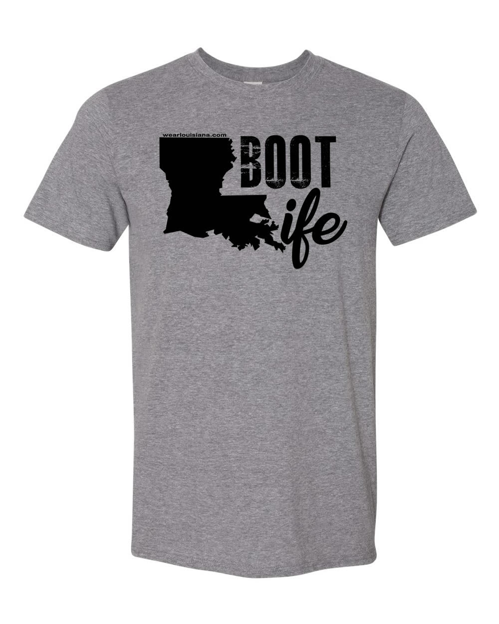 Boot Life Grey Shirt