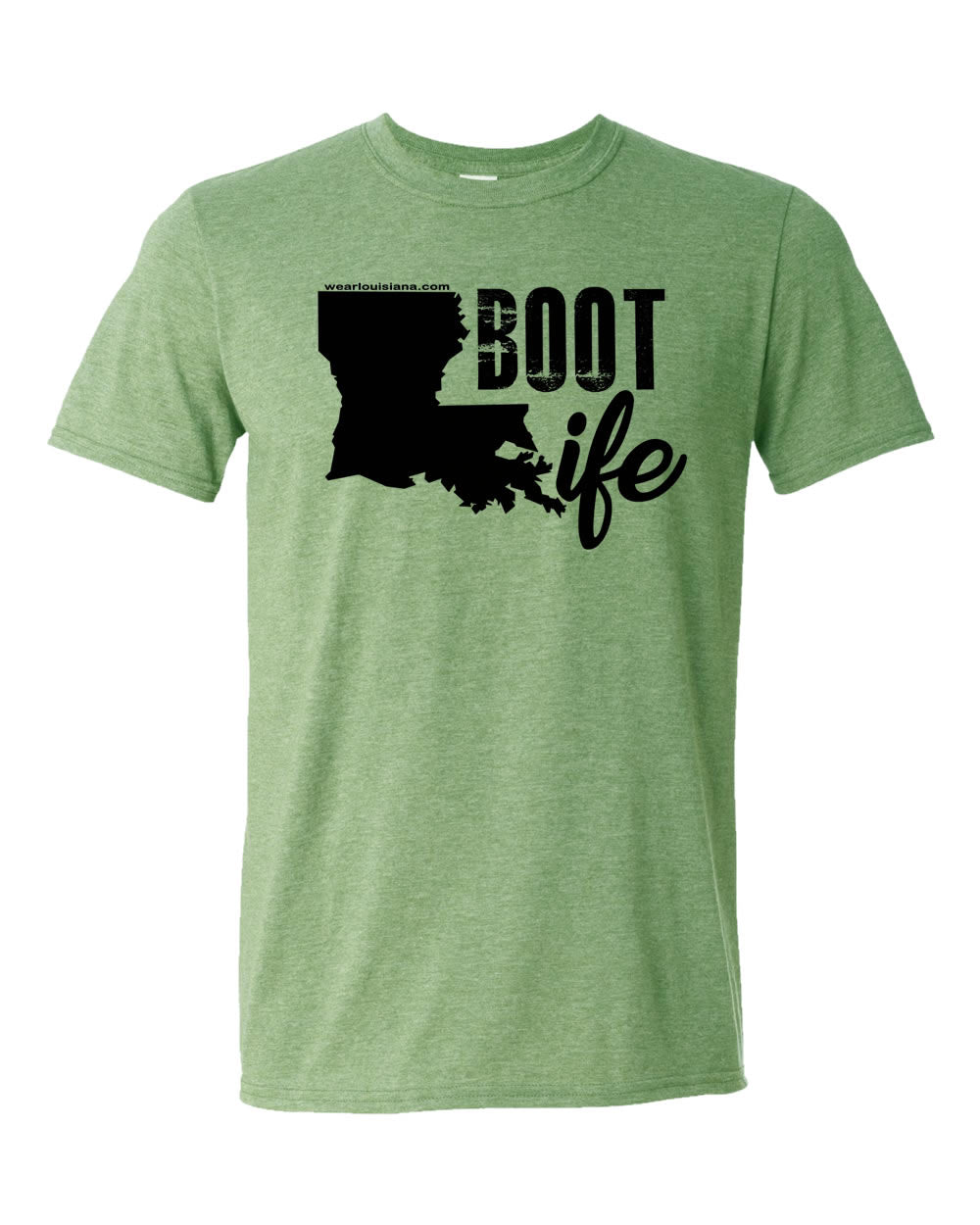 Boot Life Military Green Tee