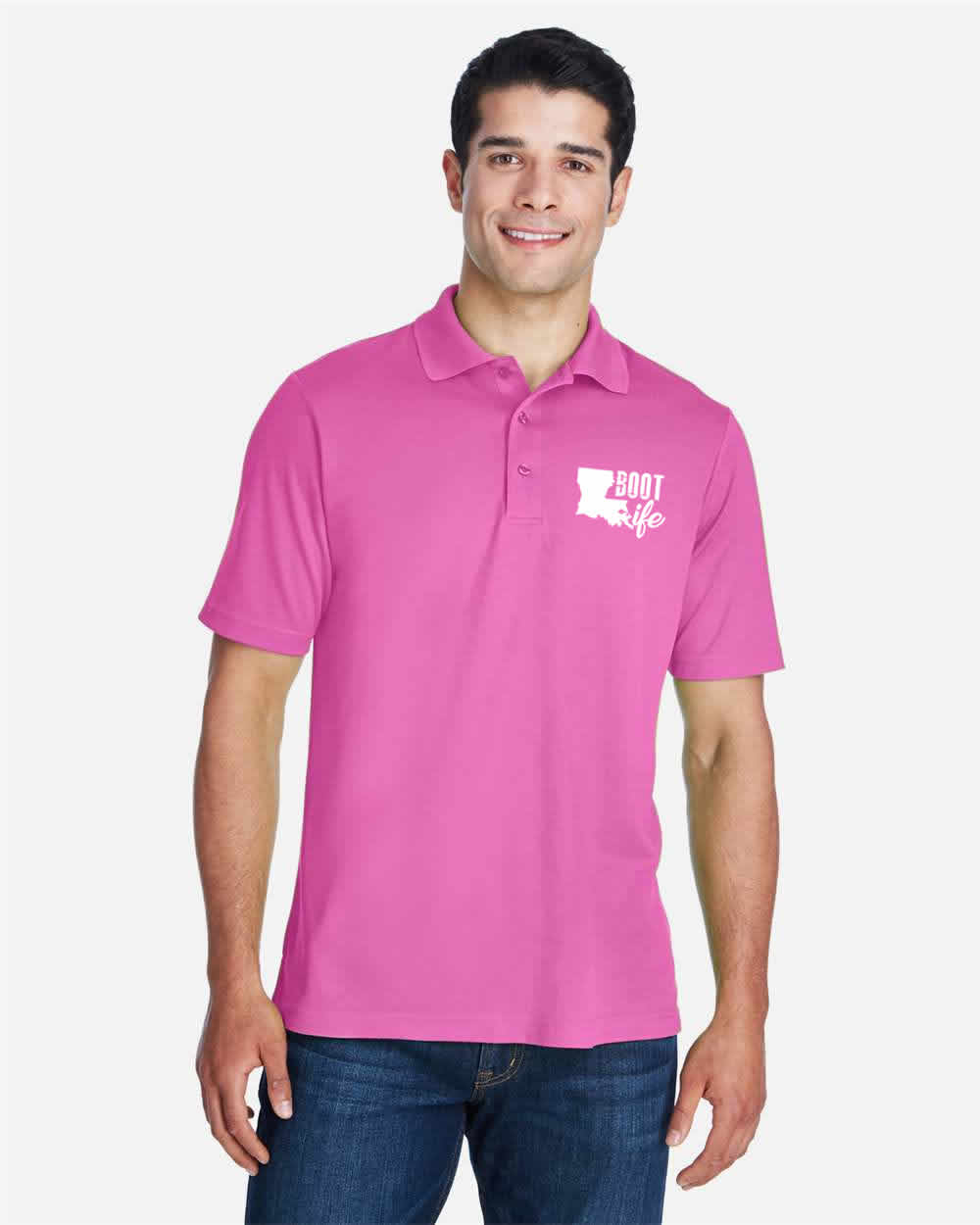 Boot Life: Charity Pink Polo