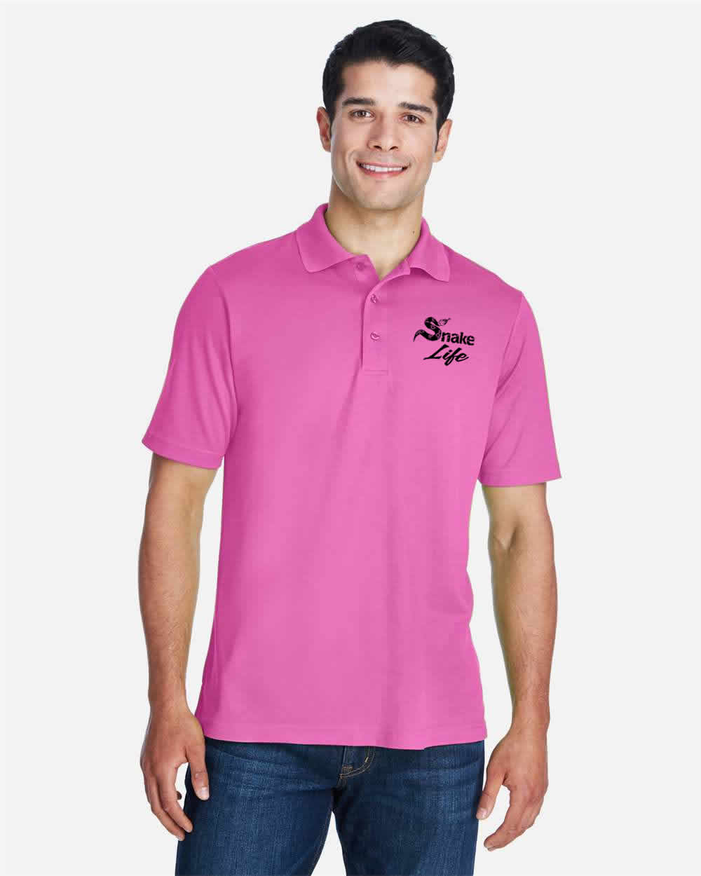 Snake Life: Pink Polo
